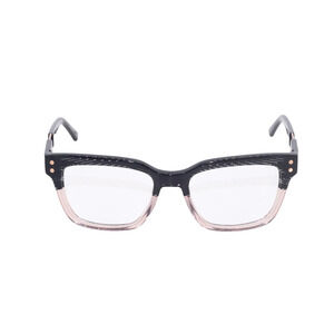 L.A.M.B. LA045 B:41 BLACK GOLD STRIPE AUTHENTIC FRAMES EYEGLASSES 52-18